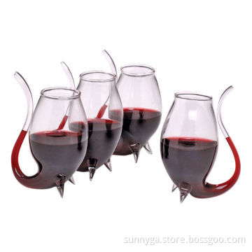 Glass Decanters with 88mL Capacity, Unique Mouse Shape, Customized Decal Logos Available